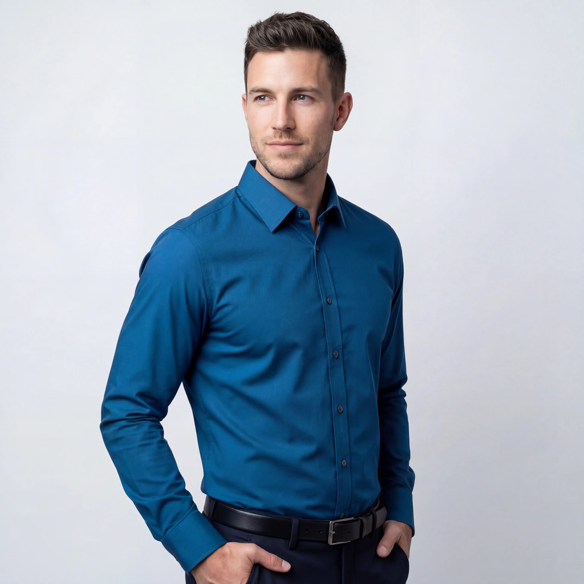 Bügelfreies Slim Fit Hemd