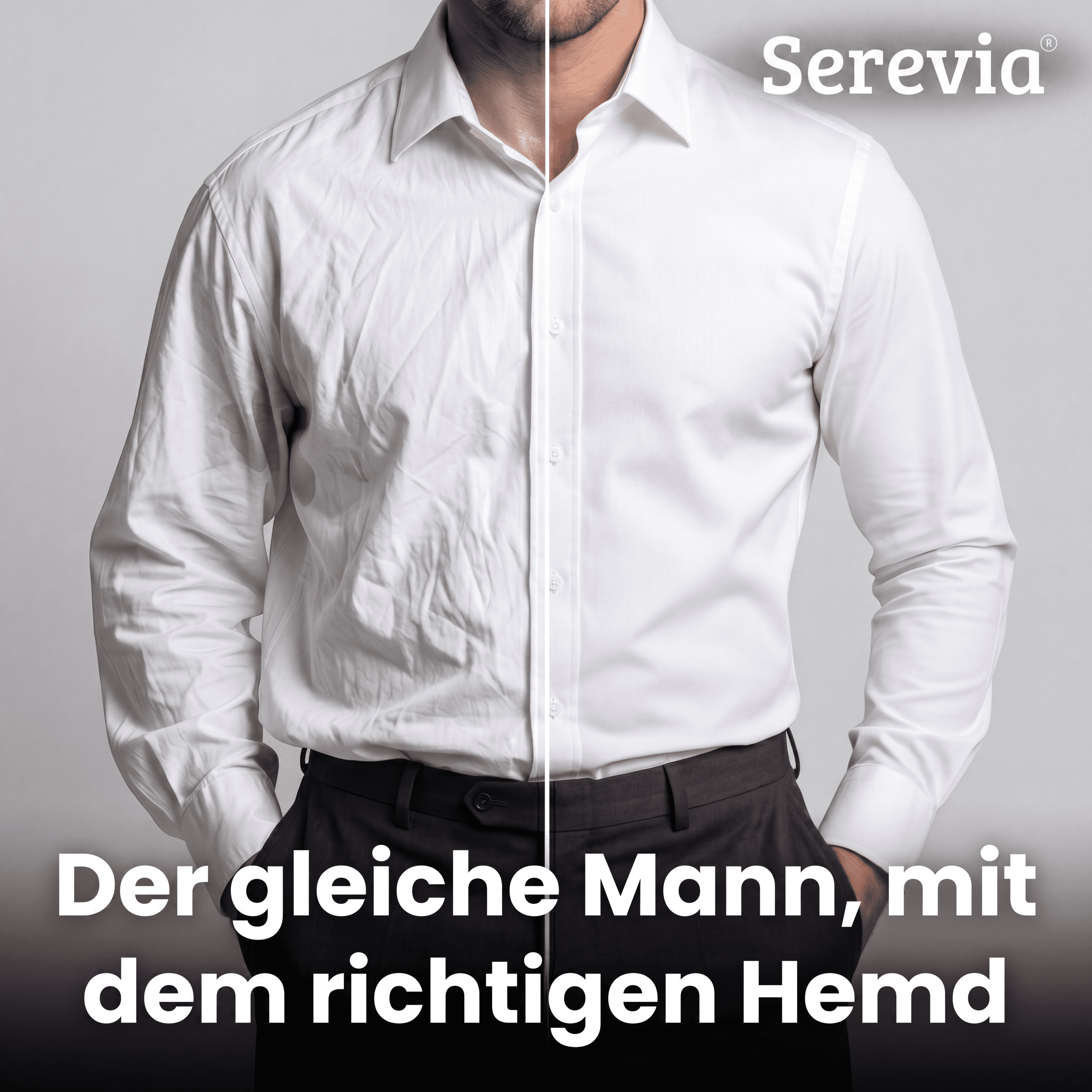 Bügelfreies Slim Fit Hemd
